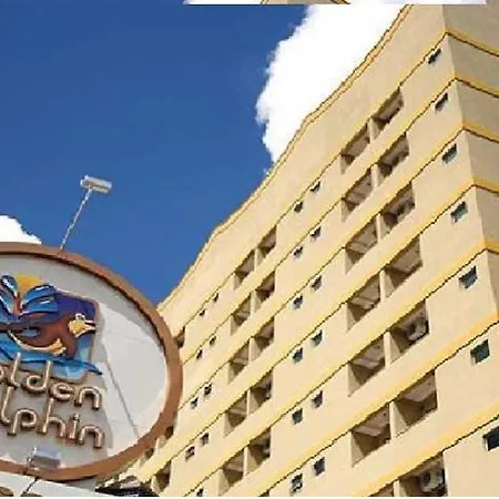 Flat Golden Dolphin Grand Hotel - Quarto E Sala Com Roupa De Cama E Banho - Piscinas 24H Caldas Novas Exterior foto