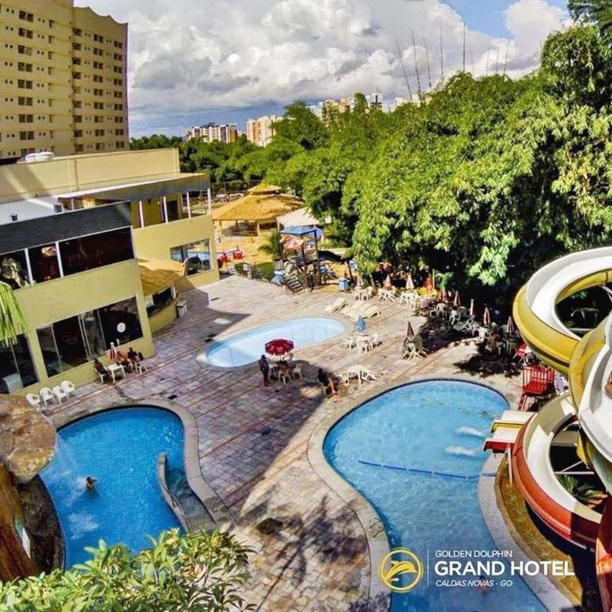 Apartment Flat Golden Dolphin Grand - E Sala Com Roupa De Cama E Banho - Piscinas 24h