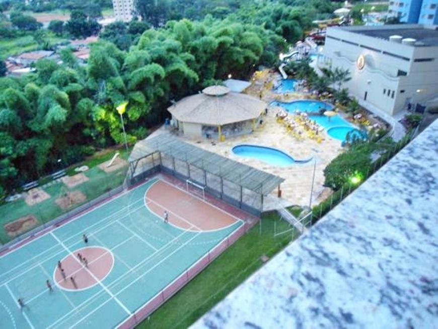 Flat Golden Dolphin Grand - E Sala Com Roupa De Cama E Banho - Piscinas 24h